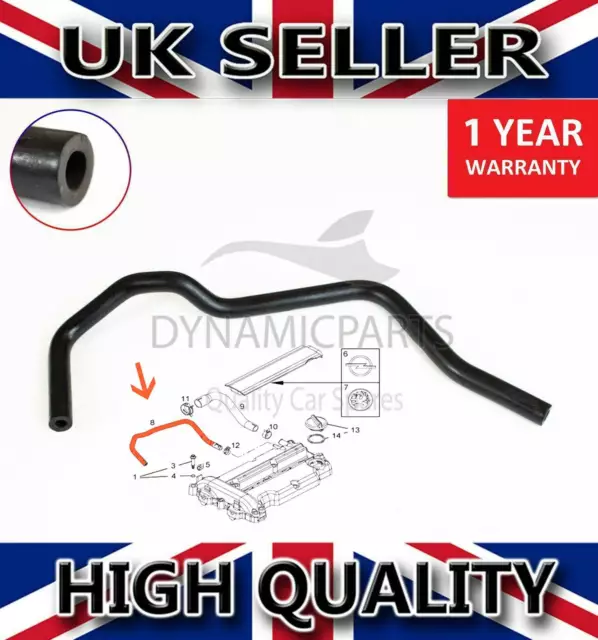 For Opel Astra H G Corsa C D Meriva Agila Breather Vent Pipe Hose 55578994