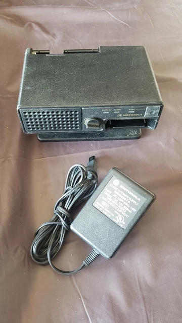Motorola Minitor III IV Pager Amplified Charger NYN8348A With Power Supply
