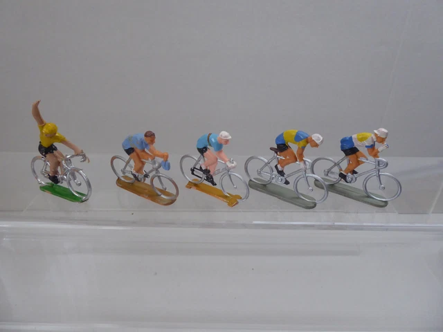 COUREURS CYCLISTES MINIATURES du tour de france starlux aludo salza