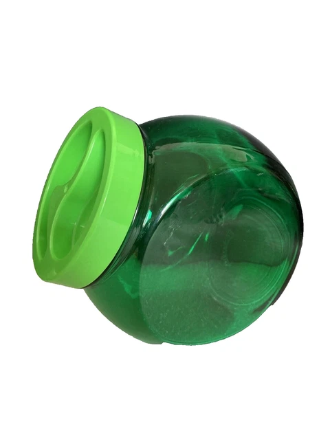Lot De 5 Bocaux De Conservation Verre Teinté Vert Forêt Vintage - 250g, 500g, 600g, France