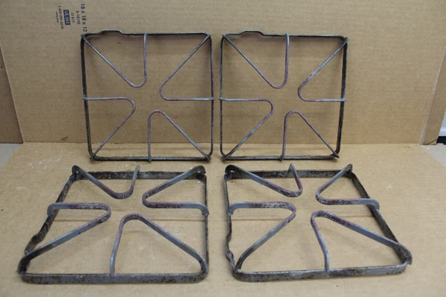 GE Range Burner Grate - Some Stains (Lot of 4) Part # WB31K10027