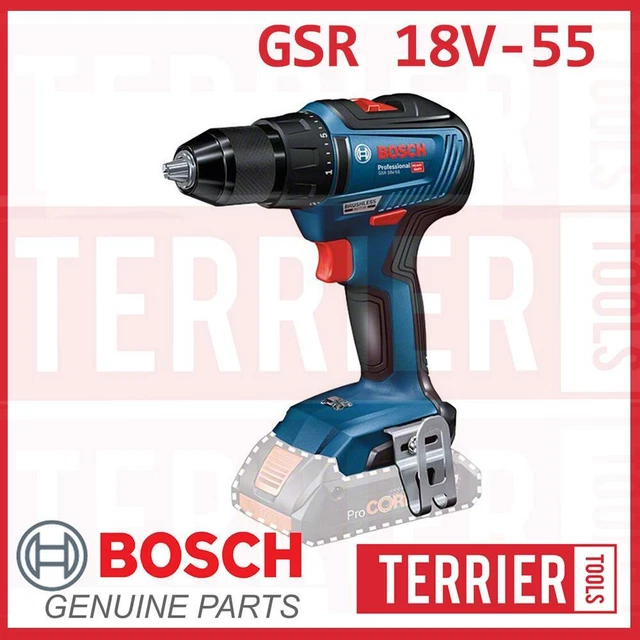 Bosch GSR18V55NCG 18 V bürstenloser Bohrer Akkuschrauber nackte Einheit (06019H5202)