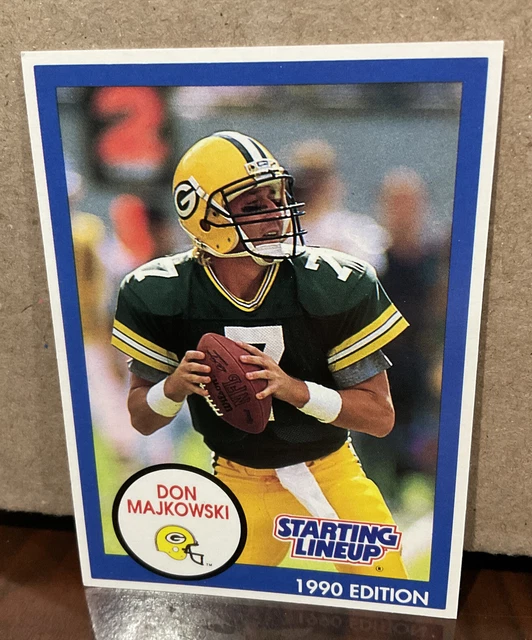 Don Majkowski 1990 Kenner Starting Lineup Card - Green Bay Packers