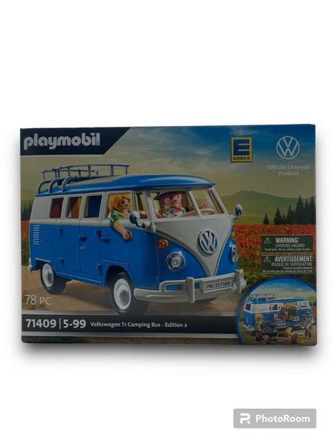 Playmobil Volkswagen T1 Camping Bus EDEKA 71813 Nuovo (Neu Und Originalverpackt) In Vacallo Für - Foto 11