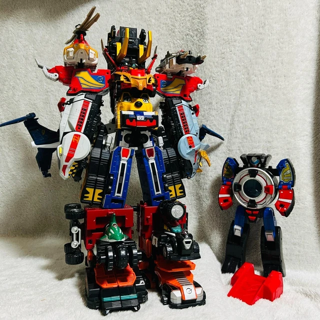 MOTOR BANDAI JAPAN DX Megazord Power Rangers RPM Super Sentai Go-Onger ...