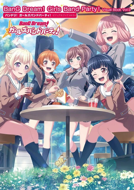 NEW BanG Dream! Girls Band Party! Visual Book Vol.3 | JAPAN Anime Art Book