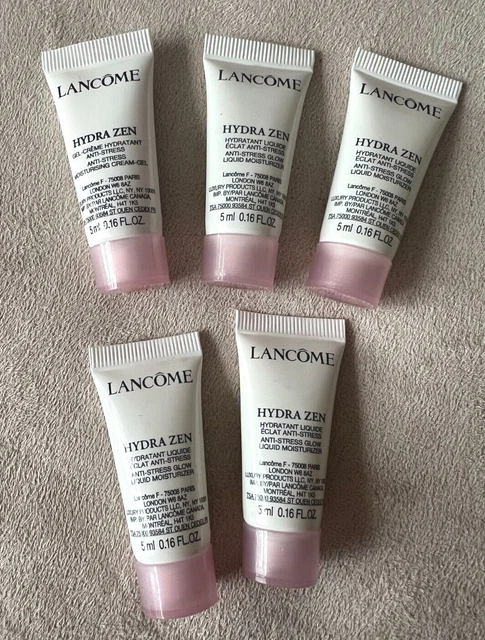 Lancome Hydra Zen Eclat Anti-Stress Glow Moisturising Cream 25ml ( 5x 5 ml ) Neu