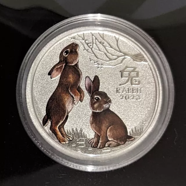 2022 SYDNEY MONEY EXPO SHOW SPECIAL YEAR OF THE Rabbit 1/4oz SILVER COLORED COIN