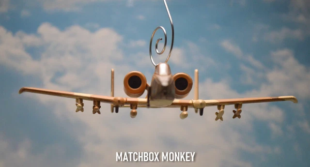 Modern A10 Thunderbolt II Warthog - Poster da parete su tela