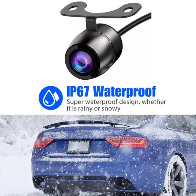 HD 170° CMOS Car Front/Side/Rear View Reverse Backup Night Vision Parking Camera 2