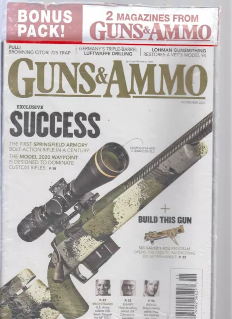 GUNS & AMMO (2 magazines) Carbine November 2020 $14.99 - PicClick