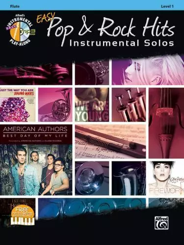 Easy Pop & Rock Hits Instrumental Solos: Flute, Book & CD [With CD (Audio)]