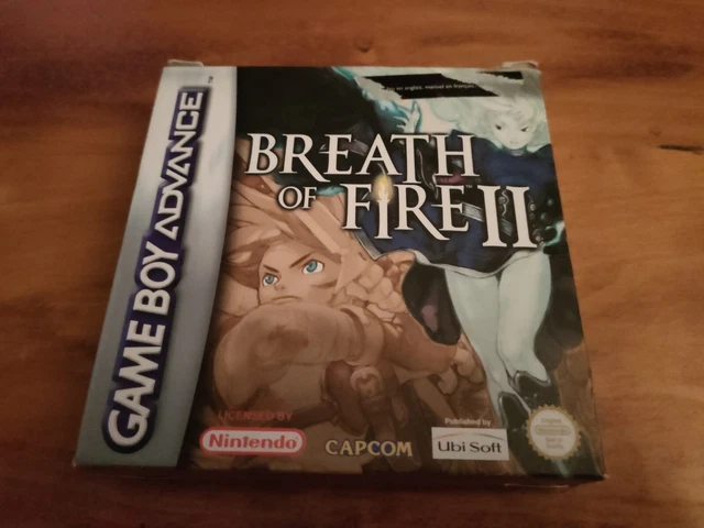 JEU BREATH OF Fire II Complet Pour Nintendo Gameboy Advance. EUR 70,00