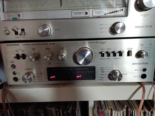 Ampli Hifi Telefunken TA 750 à réviser