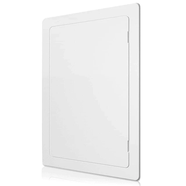 Panel de acceso para paneles de yeso 12x16 pulgadas cubierta orificio de pared puerta de acceso plástico blanco