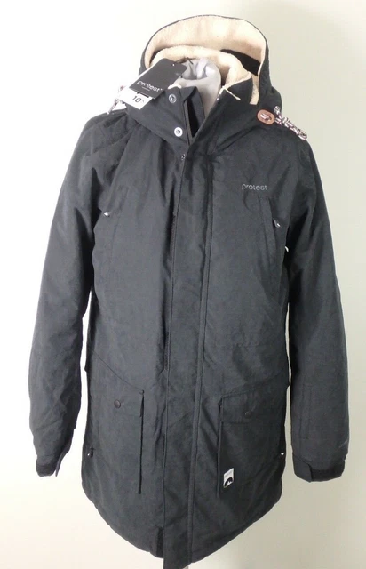 Protest #39382 Complete Jacke Winter Ski Snowboard Alpin Damen L / 40 Schwarz