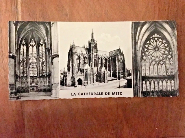 CPA 57000 METZ LA CATHEDRALE COLLECTION LA KERMESSE FORMAT 15/7cm AK POSTCARD