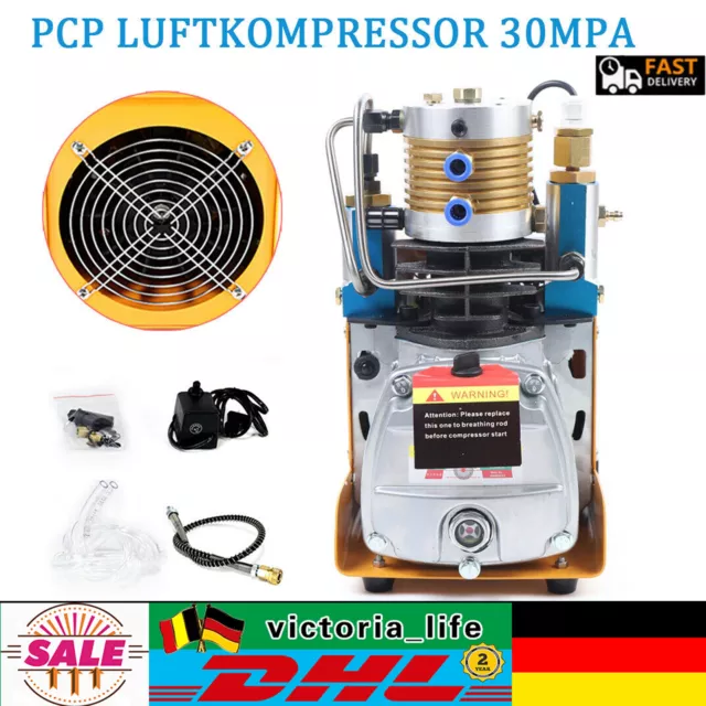 30Mpa 1800W Hochdruck Kompressor Scuba Luft Pumpe 220V Hochdruckluftpumpe