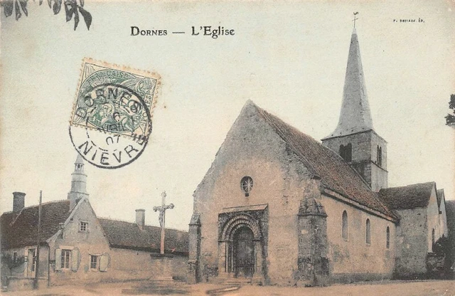 DORNES - l'église  (Nievre)