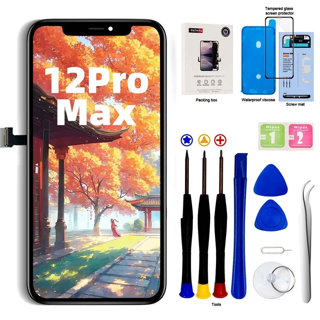 Écran Complet Pour IPhone XR - Neuf Avec Vitre Tactile + Joint D'étanchéité + Outils Inclus - Prêt à Installer