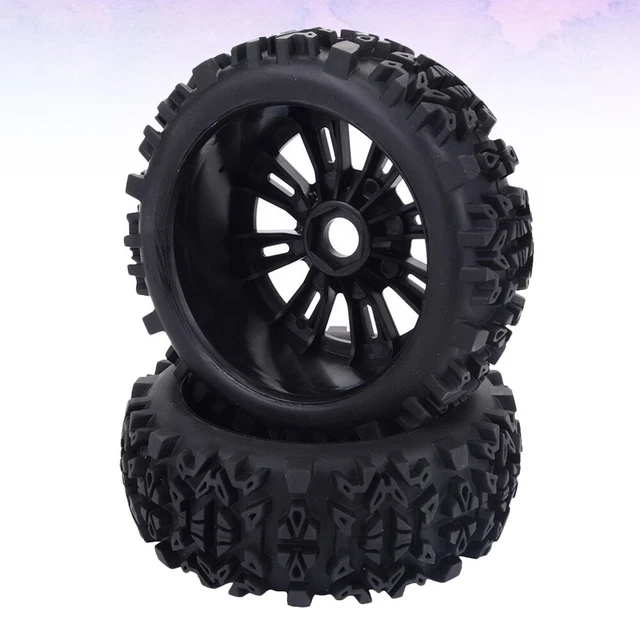 Pneumatici di ricambio per veicoli RC accessori per giocattoli auto black