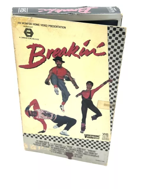 Breakin’ VHS Big Box 1984 Rare