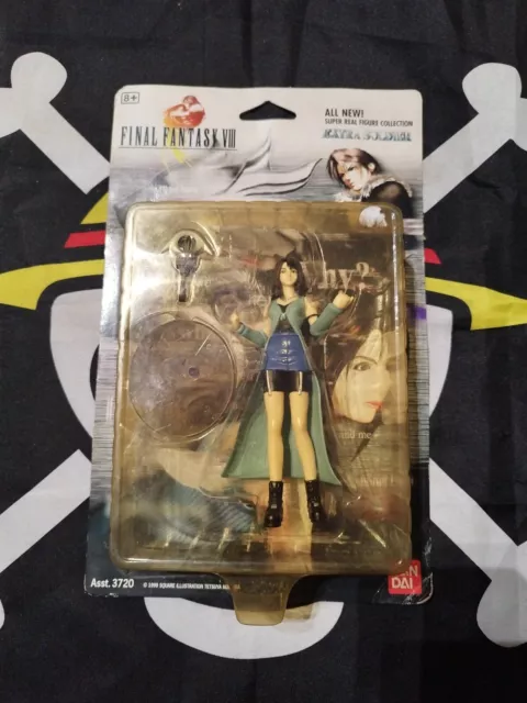 Final Fantasy VIII - Rinoa Heartilly - Figure - Bandai -1999 - Sealed - NEW Nuvo