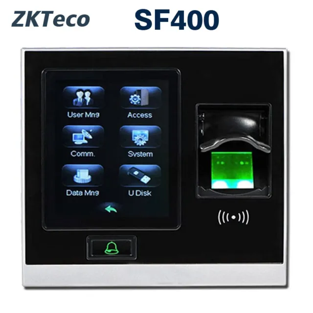ZKTeco SF400 TCP/IP Fingerprint Door Access Control System And Time Attendance
