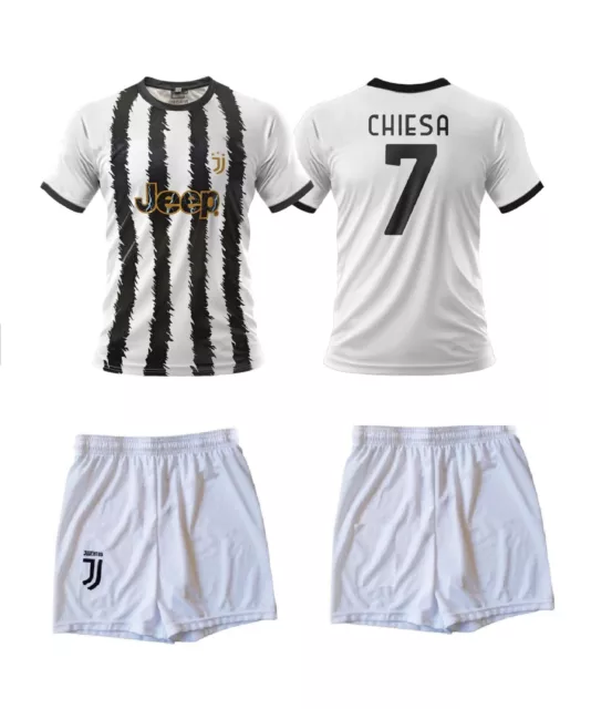 COMPLETO DI CHIESA Bambino 13 14 Anni Della Juventus 2023 24