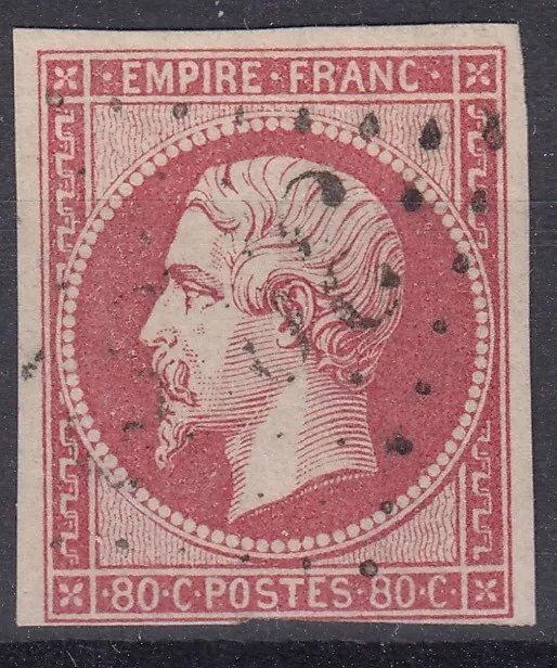 Timbre France Empire Non Dentele N° 17B Obliteration Gc Legere - A Voir