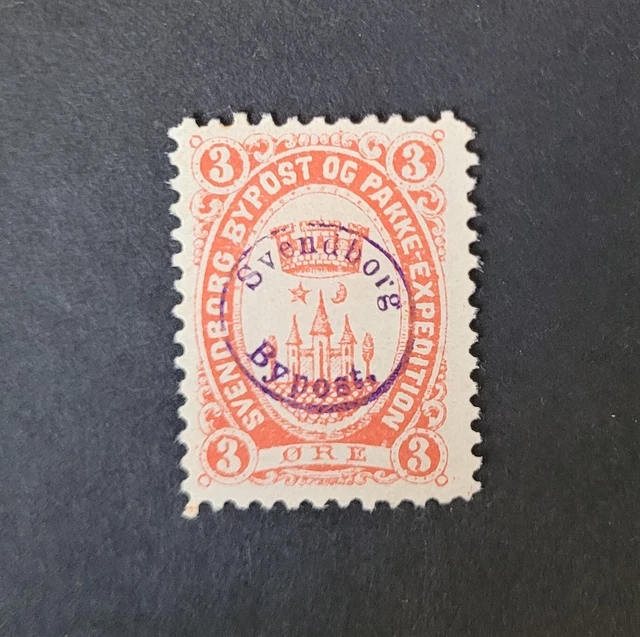 STAMPS DENMARK LOCAL POST SVENDBORG USED - #4865a