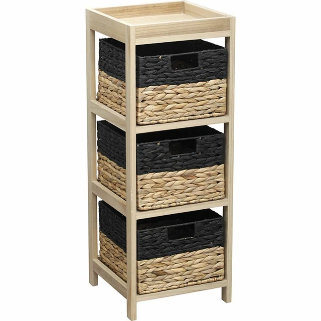 Regal Kommode Mit 5 Korbschubladen Kaufen Produktbild-Vorschau 6