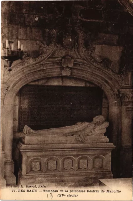 CPA LES BAUX-de-PROVENCE Tomb of Princess Beatrix de Manoille (1290916)