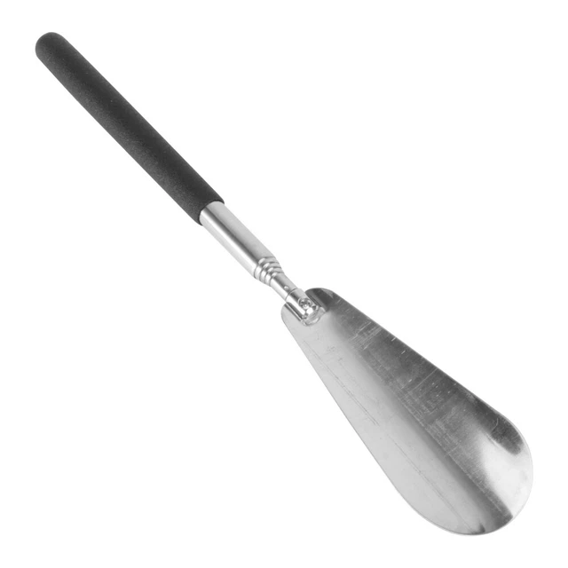 Corno per scarpe in acciaio inox con manico regolabile telescopico espansore corno per scarpe