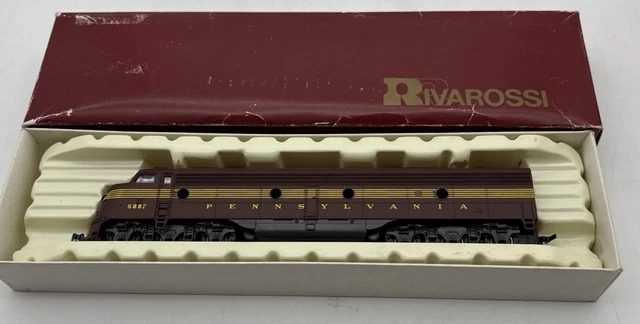 Locomotive Diesel Rivarossi HO 1/87 – K.M. Rio Grande, Réf 1895, Vintage Italie