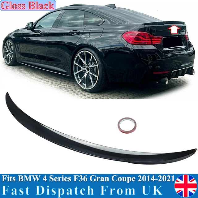 Spoiler Posteriore In Fibra Di Carbonio Per BMW Serie 4 F36 Gran Coupé (2014+) – Stile MP, Nero Lucido, Performance Design