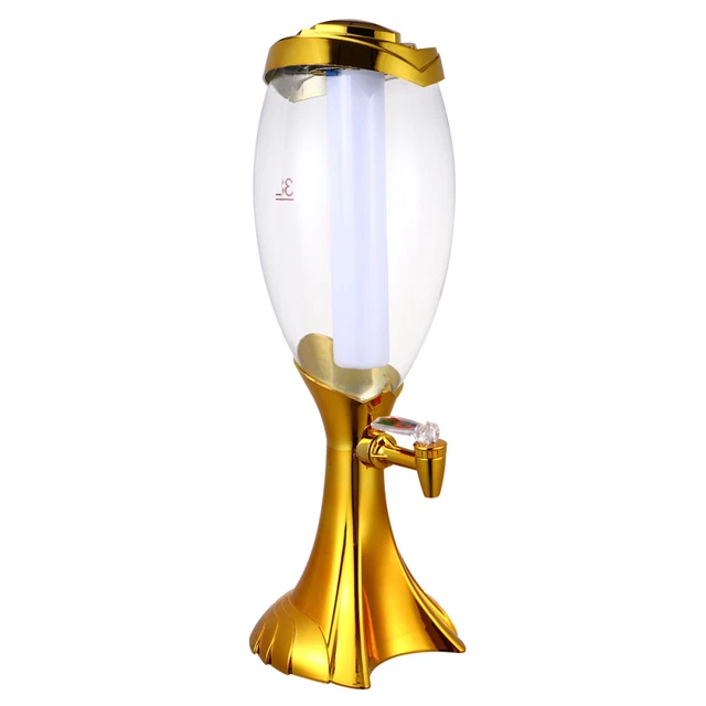 1 pieza Durable 3L Coctel Bebidas Dispensador Bar Torre de Cerveza Distribuidor para Fiesta
