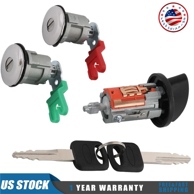 Ignition Lock Cylinder New With Key For Ford, Lincoln, Mercury - Black - Foto 4