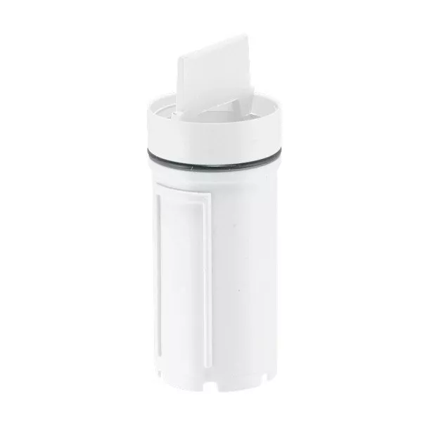 85mm Shower Drain Top Waste White ABS with Long Hair Trap Dip Tube STW
