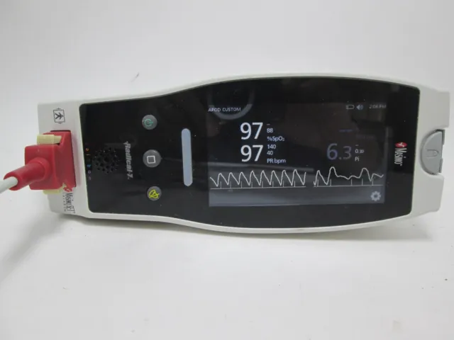 Masimo Radical 7 Rainbow Pulse Oximeter SpO2 -Dock -New Finger Clip-Good Battery 2