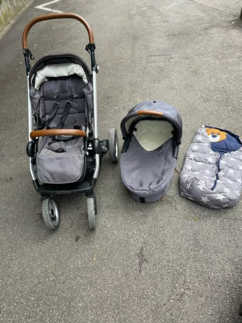 kinderwagen 3 in 1 gebraucht Mutsi