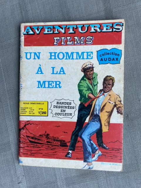 Avventure Film N° 14 Uno Uomo Alla Mare Aredit 1973 IN Buono Condizioni