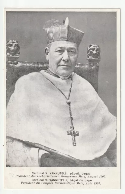 METZ  - Moselle - CPA 57 - Evenement - Cardinal Legat V. Vannutelli 1907