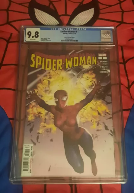 Spider Woman # 1 Junggeun Yoon SECRET Variant CGC 9.8