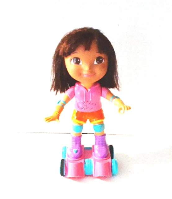 DORA THE EXPLORER Skate And Spin Dora Roller Skating Friends talks
