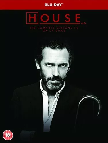 House M.D.: The Complete Seasons 1-8 [New Blu-ray] UK - Import