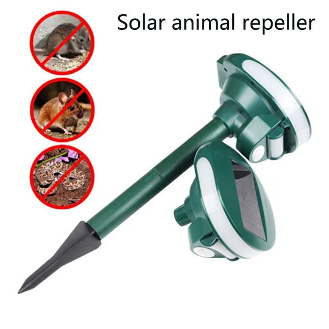 YARD FARM ULTRASONIC Pest Repellers Animal Repellent Solar Dog Cat