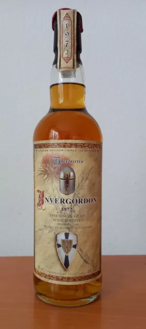 Invergordon 1972/ 2016 Kreuzritter Fine Single Grain Scotch Whisky 44 Years