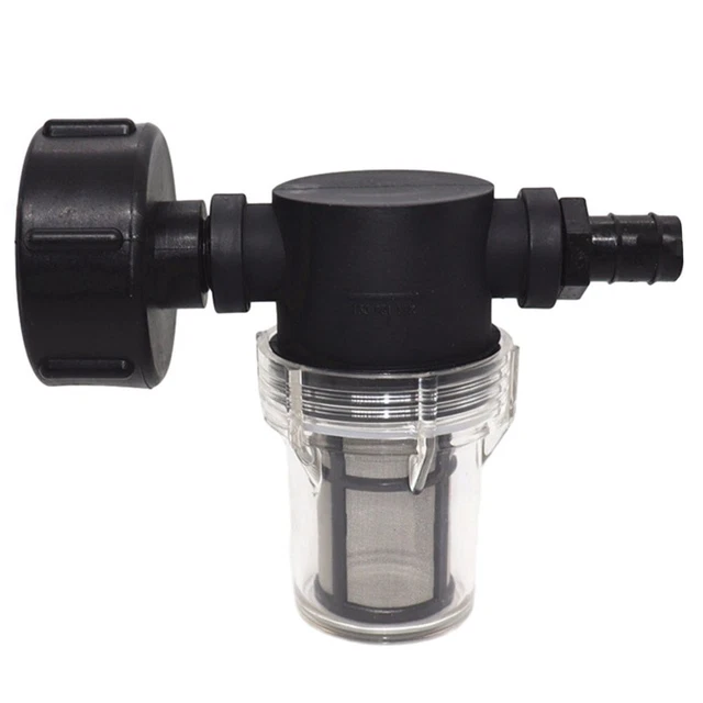 Filter Connector for Rainwater Harvesting Systems 100 Mesh Stainless Steel