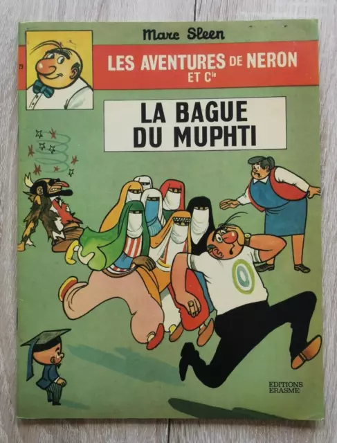 Neron Et Cie **Tome  29 La Bague Du Muphti ** Eo 1972 Marc Sleen (Nero Et Cie)